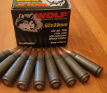 AK Ammo!!  in bulk at wholesale prices!  7.62x39 for AK-47, SKS and others.  Wolf Performance