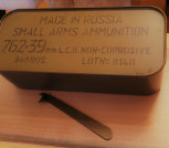 7.62X39 Hollow Points 640rds in Spam Cans from Russia **Banned Ammo** AK SKS storage prepper