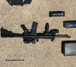 DPMS AR 15 with Tactical Gear