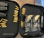 Glock 10 mil bullets and magazines with case