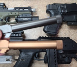 Glock 17 threaded Barrels