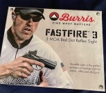 BURRIS FAST FIRE 3 RED DOT OPTICS