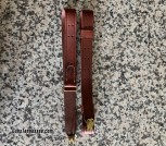 Vintage Leather Military Style 1-1/4' Width