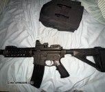 Glock 21 and ar pistol (look at description for details)