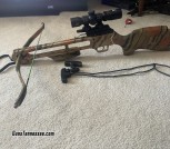CAMO CROSSBOW WITH KILLER INSTINCT SCOPE 