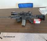 Bushmaster AR 15 bull barrel.