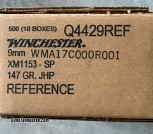 9mm JHP Winchester 147gr