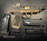 Sig P365XL Spectre build - Grayguns, True Precision TiN, Griffin comp, Romeo Zero, TLR-6 + holster